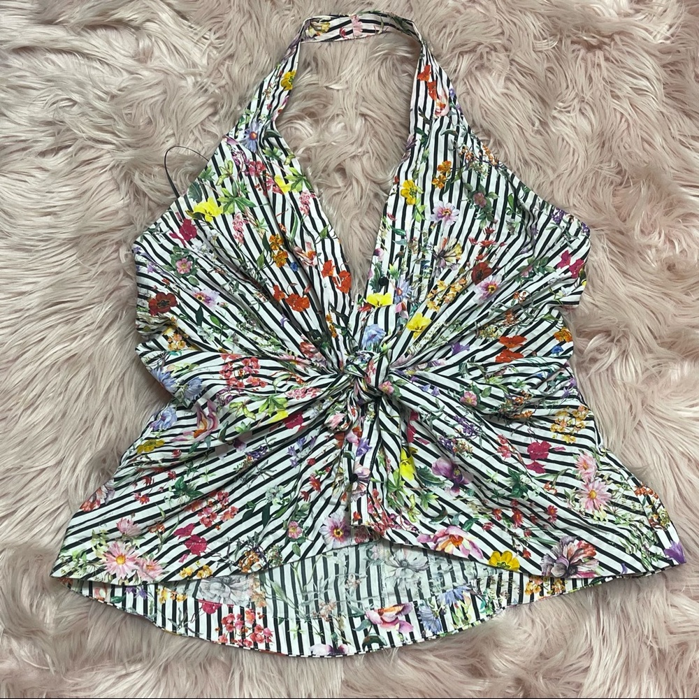 ZARA FLORAL TOP